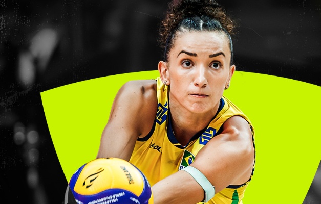 Gabi Guimarães é segunda melhor jogadora de vôlei do mundo em 2025