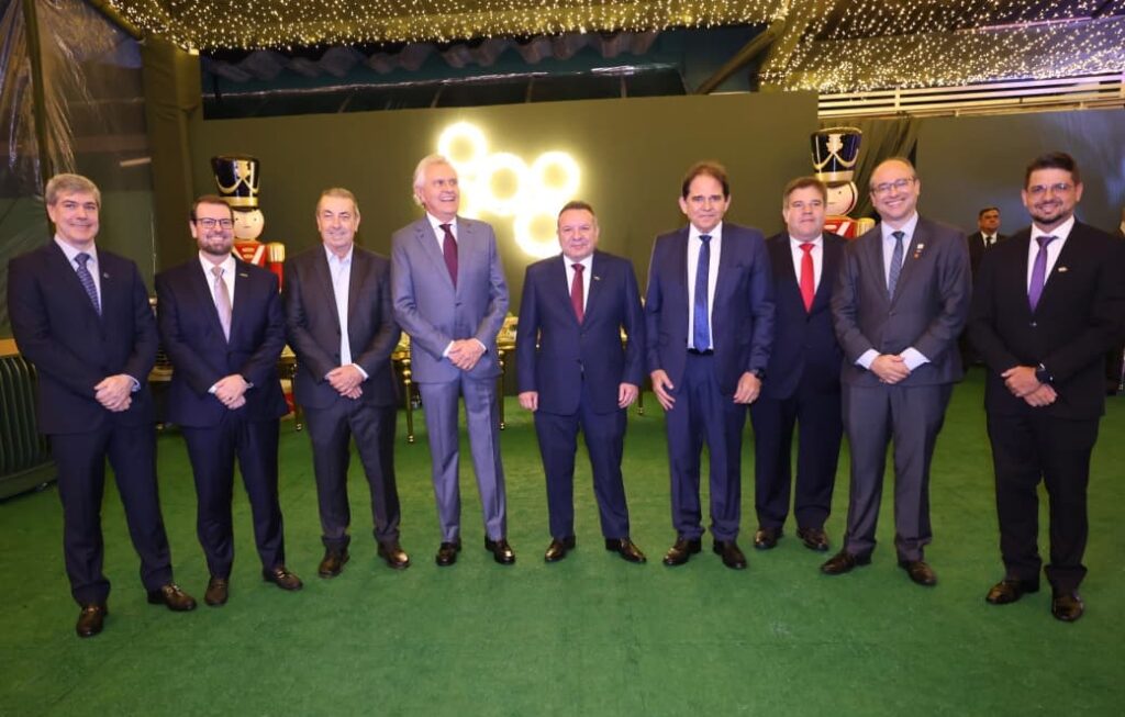 Caiado recebe Fórum Empresarial em evento de fim de ano