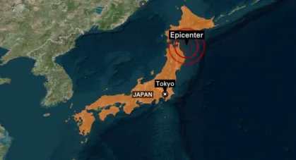 Terremoto de magnitude 6,0 atinge a costa leste de Honshu, no Japão