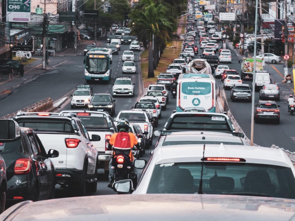 Trânsito em Goiânia (foto: divulgação)