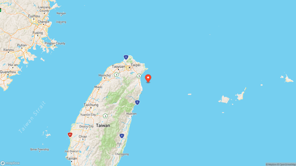 Terremoto de magnitude 6,6 atinge costa de Taiwan