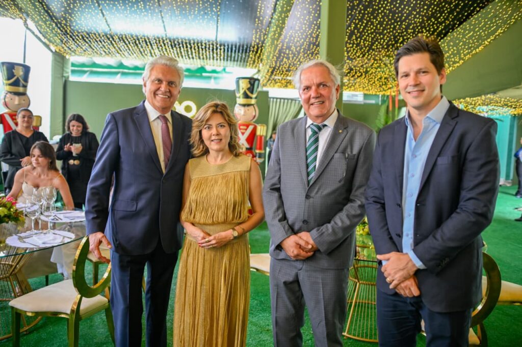 Caiado destaca papel da Justiça do Trabalho em confraternização do TRT da 18ª Região