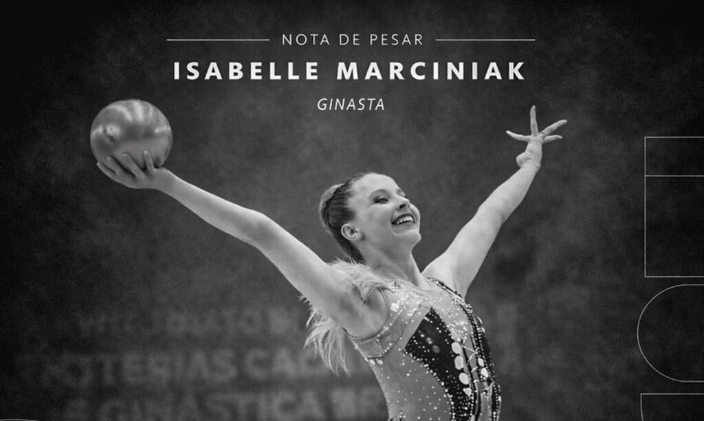 Morre Isabelle Marciniak, promessa da ginástica brasileira de apenas 18 anos