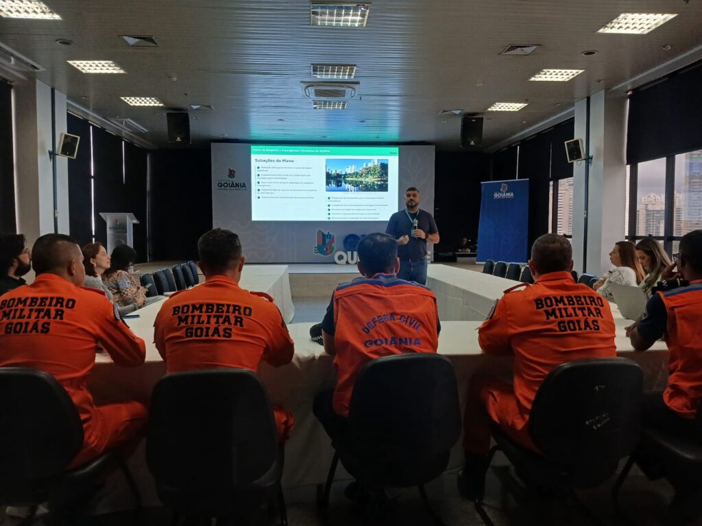 Prefeitura de Goiânia monta plano de ação contra emergências climáticas (foto: Secom)