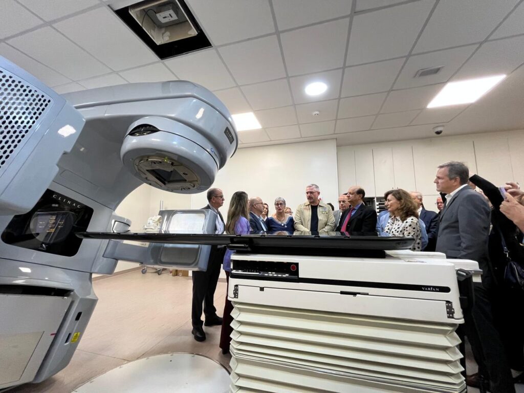 Ministério da Saúde inaugura centro de radioterapia no Hospital das Clínicas da UFG (foto: Ministério da Saúde)