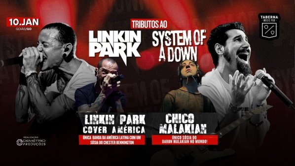 Tributo a Linkin Park e System of a Down promete agitar Goiânia em janeiro (foto: divulgação)