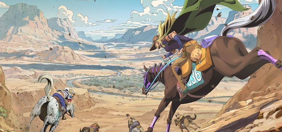 Netflix divulga trailer em português de ‘Steel Ball Run’