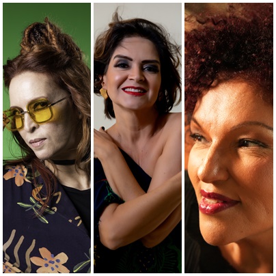 Nila Branco, Cláudia Vieira e Maria Eugênia apresentam show “Entre Elas” no Teatro Sesi em Goiânia