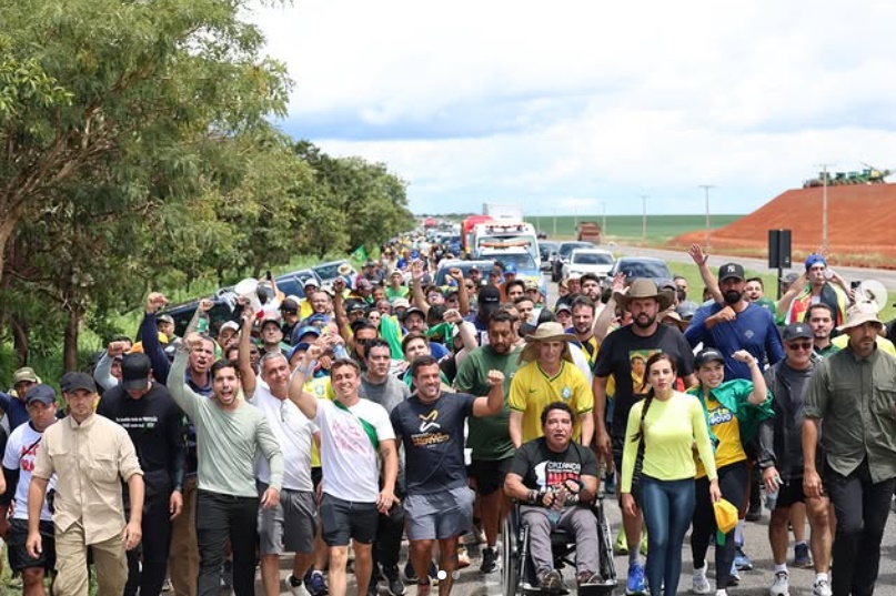 PRF envia ofício a Nikolas e diz adotar providências para preservar segurança dos manifestantes na BR-040