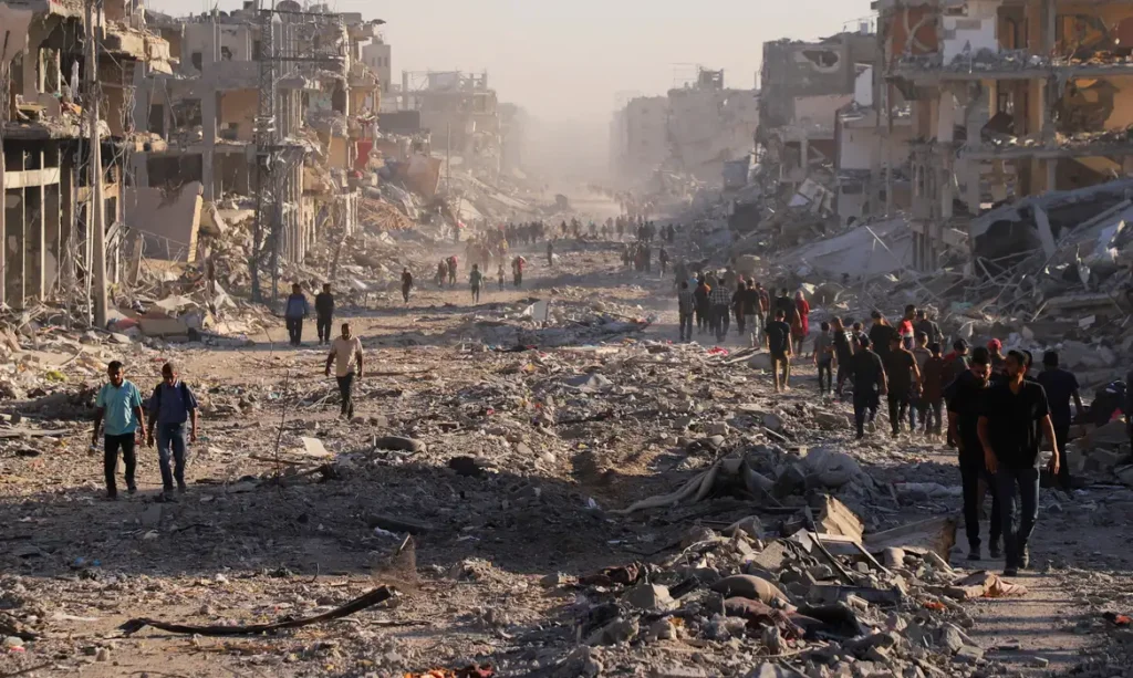 Defesa de Israel estima morte de 70 mil palestinos durante guerra em Gaza, diz jornal