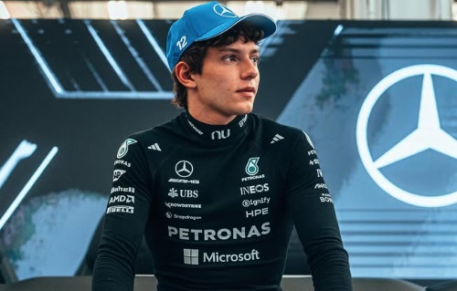 Mercedes domina último dia de pré-temporada de F-1 com Antonelli em primeiro