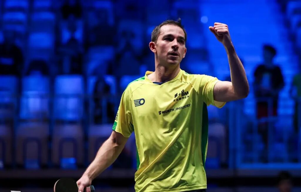 Hugo Calderano vira número 2 do mundo e 1º sul-americano na posição