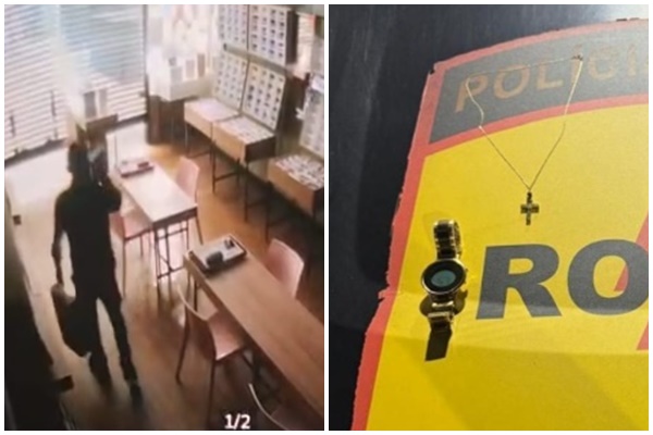 Suspeito de furtar joias em loja de shopping de Goiânia é preso em Santo Antônio do Descoberto