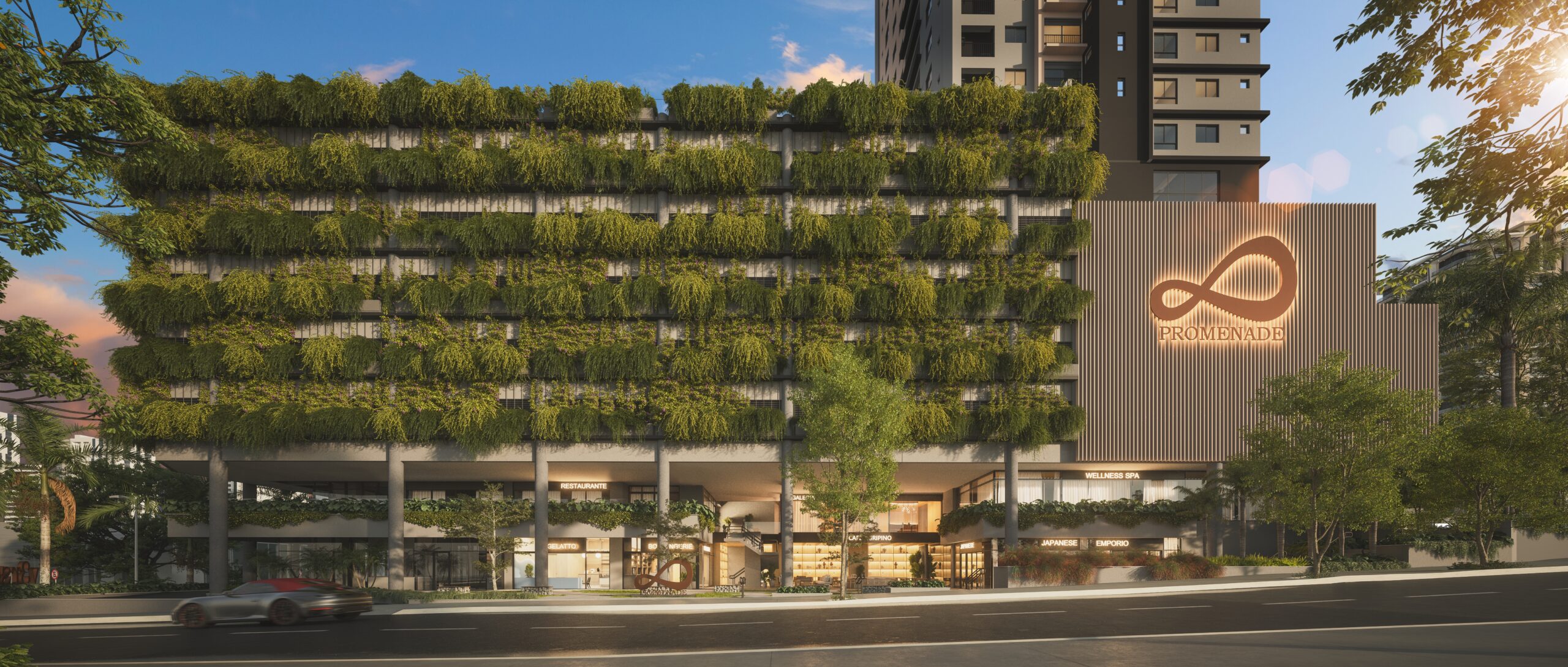 Goiânia terá seu maior jardim vertical com mais de 20 metros de altura