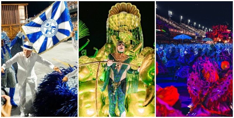 Carnaval do RJ: 1ª noite de desfiles tem homenagens a personalidades e tradições afro-indígenas