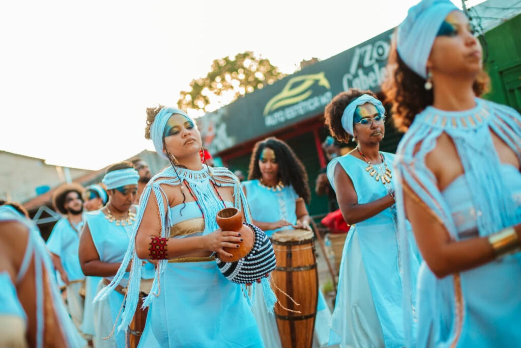 Tambores do Orum voltam às ruas do carnaval de Goiânia para celebrar Palmares