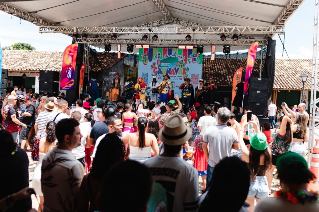 Com apoio do Sesc Goiás, artistas se revezam em shows de carnaval em várias cidades do estado