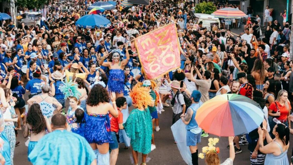 Programação do Folia Goiás movimenta Goiânia com blocos de rua