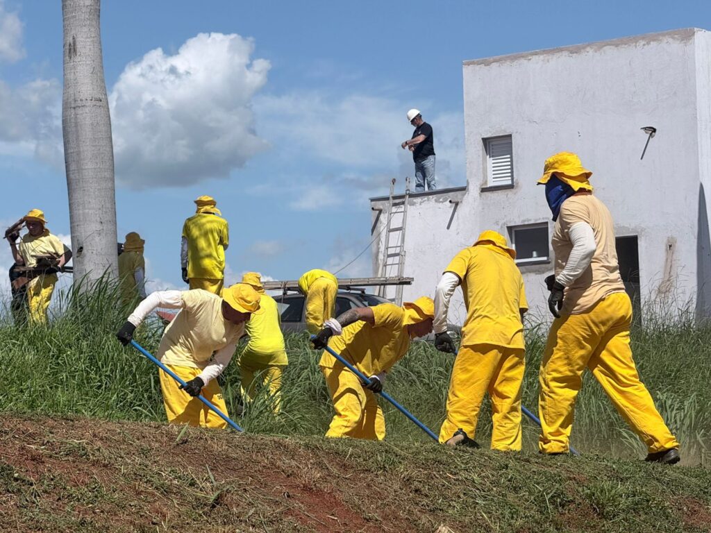 Reeducandos realizam manutenção no Autódromo de Goiânia para o MotoGP 2026