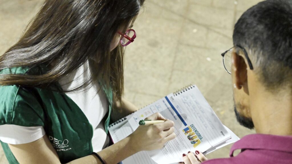 DPE-GO leva atendimentos jurídicos às pessoas em situação de rua em Trindade