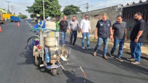 Mabel lança força-tarefa de sinalização viária em Goiânia