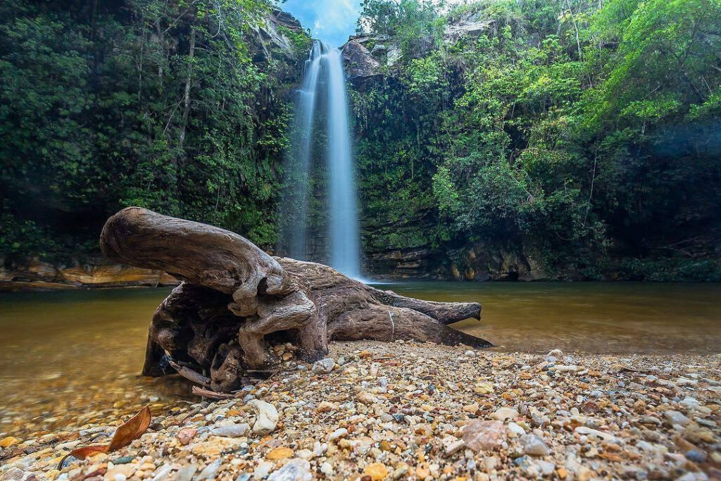 Cachoeira do Abade (Foto: Goiás Turismo)