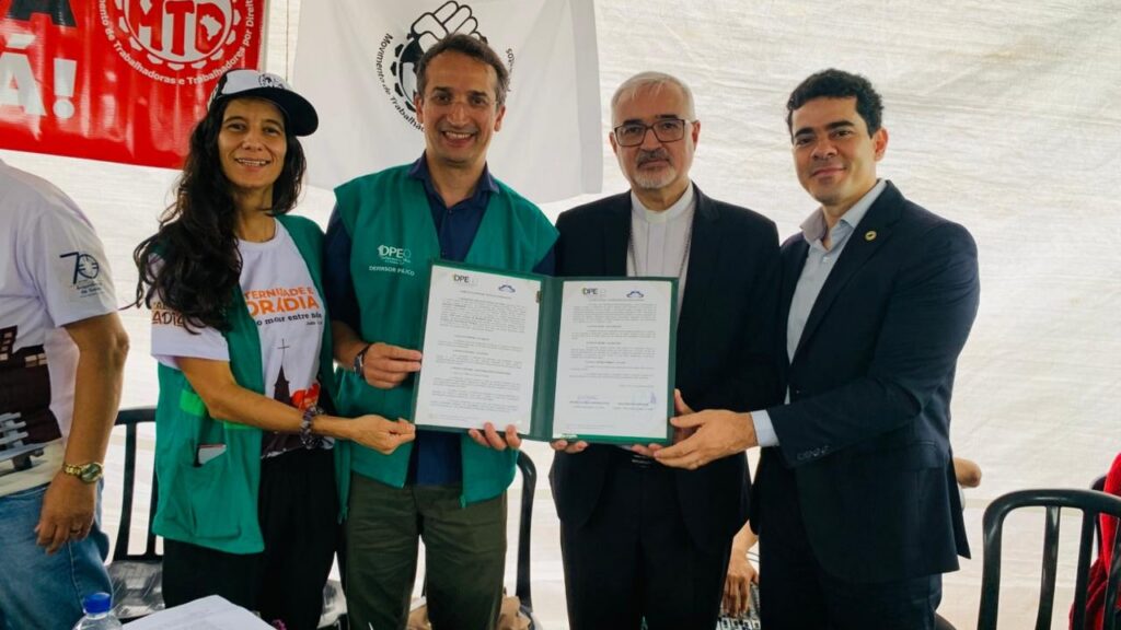 Defensoria Pública e Arquidiocese assinam Termo de Cooperação para parceria na Campanha da Fraternidade 2026