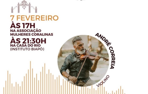 Cidade de Goiás recebe concerto de André Correia na série Diálogos Musicais